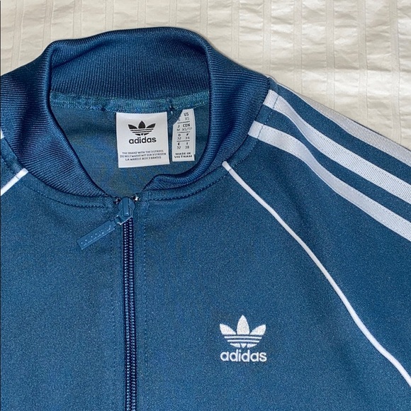 ADIDAS - XS Teal Track Jacket - Picture 3 of 4